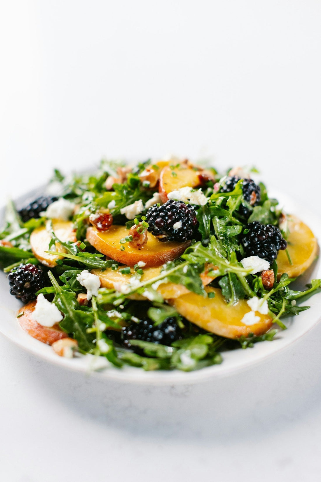 Blackberry Peach Salad