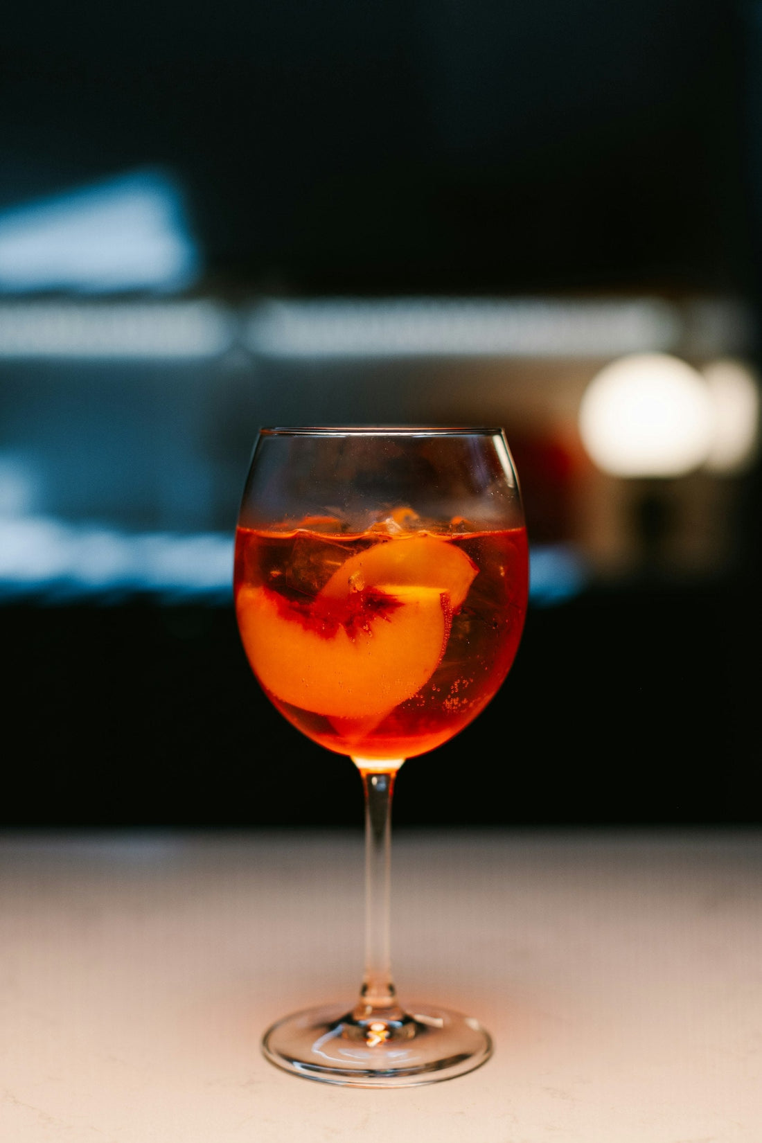 Peach Aperol Spritz