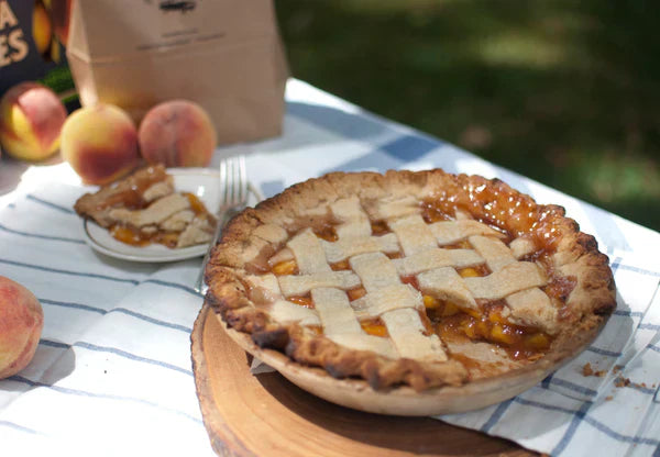 Freezer Peach Pie