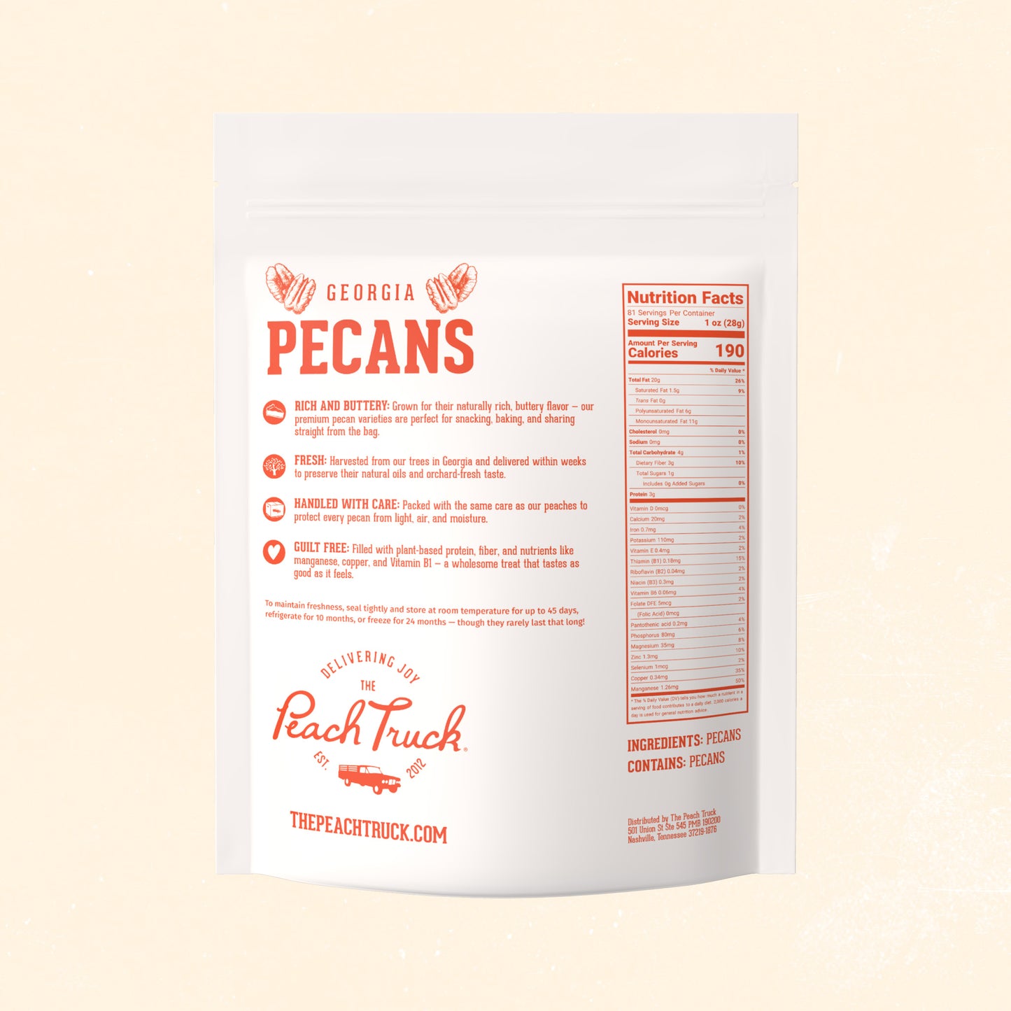 5 lbs of Georgia Pecans